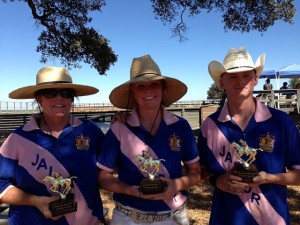 Team Sutter Butte - Winners of President's Cup, Founder's Day 2013 - Bonnie Magill, Raeann Magill, Patrick Shanahan