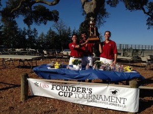 South Bay Polo Team - Winners Founder Cup 2013 Jessica Mignone, Santos Arriola, Birgit Sauer